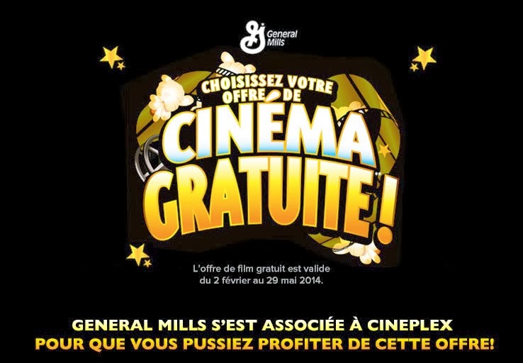 Cinéma Gratuit avec General Mills
