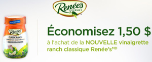 coupon rabais quebec renees